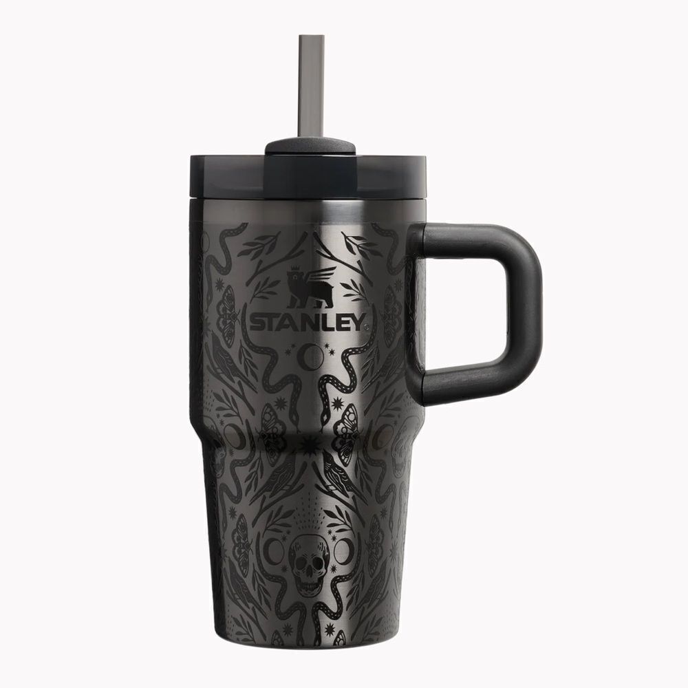 Stanley Deadly Damask the Halloween Quencher H2.0 Flowstate™ Tumbler 20 oz. NIB!